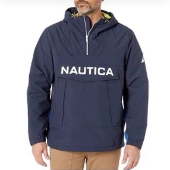 FINAL PRICE Men’s Nautica Pullover Rain Jacket - Picture 1 of 13